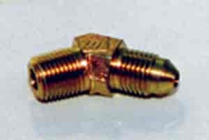 Oil Line Fitting - 45° 1/8" NPT x -3AN