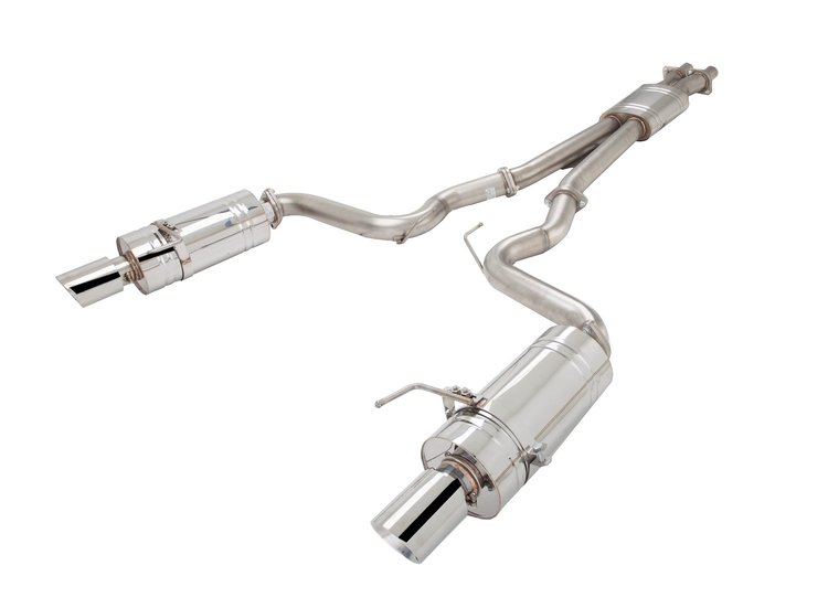 E2-FM15-CBS Exhaust System Kit for 2015-2017 Ford Mustang, Cat-Back