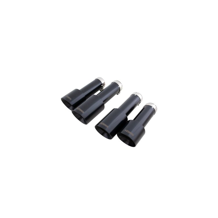 ES-AS3S-BLACKTIPS Exhaust Tail Pipe Tip for 2014-2016 Audi S3