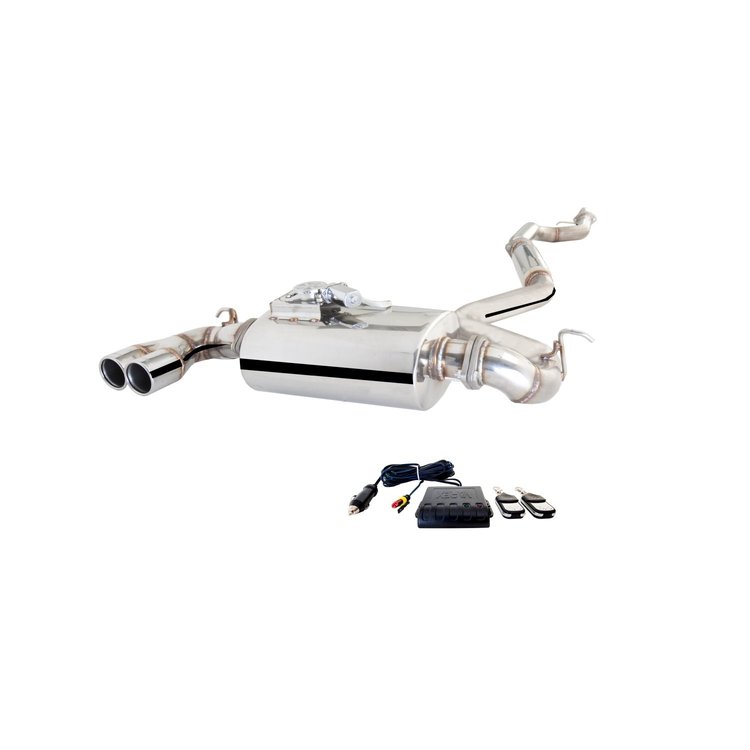 ES-BF20-125-VMK-CBS Exhaust System Kit for 2011-2013 BMW 125i, Cat-Back