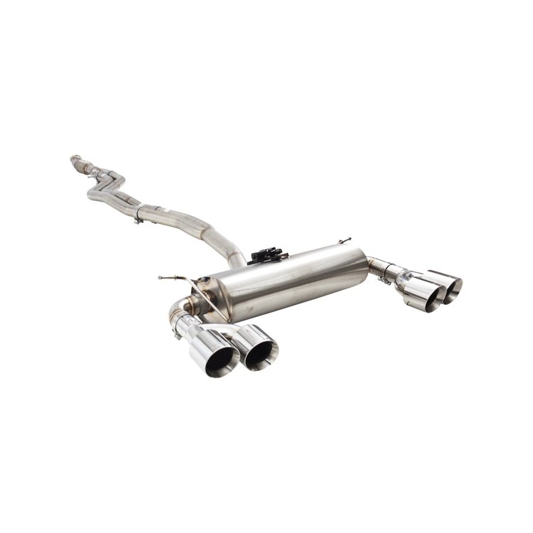 ESBM2FVKCS Exhaust System Kit for 2016-2018 BMW M2, Cat-Back