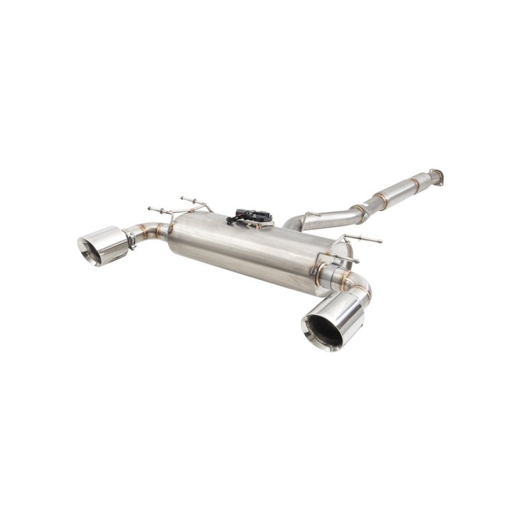ESBRZ1VKCS Exhaust System Kit Fits Select Subaru BRZ/Toyota GR86, 2017-2020 Toyota 86, 2013-2016 Scion FR-S, Cat-Back