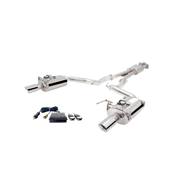 ES-FM15-02-VMK-CBS Exhaust System Kit for 2015-2017 Ford Mustang, Cat-Back
