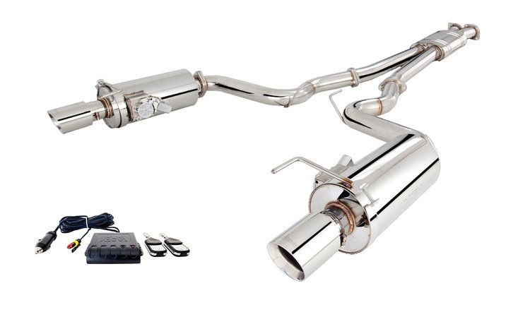 ES-FM15-VMK-CBS Exhaust System Kit for 2015-2017 Ford Mustang, Cat-Back