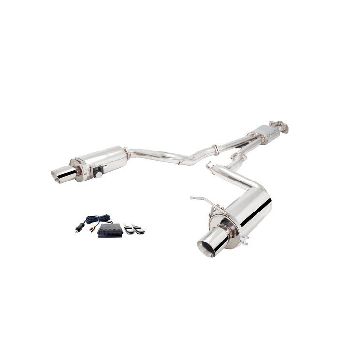 ES-FM17-VMK-CBS Exhaust System Kit for 2015-2017 Ford Mustang, Cat-Back