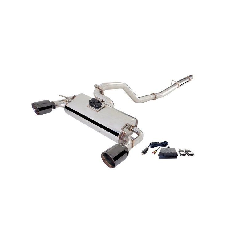 ES-FRS16-VMKSB-CBS Exhaust System Kit for 2015-2018 Ford Focus, Cat-Back