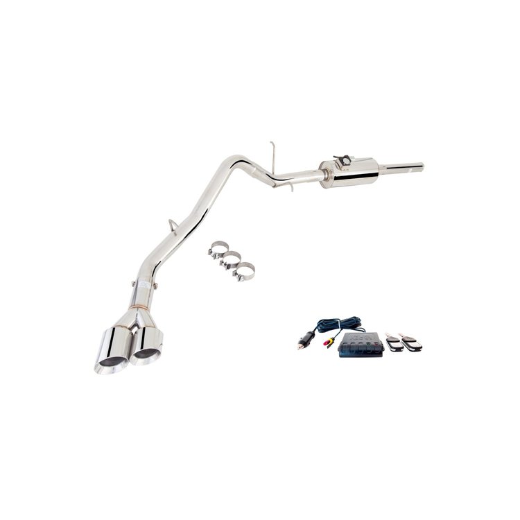 ES-GM2007-VMK-CBS Exhaust System Kit for 2007-2014 GMC Sierra 1500, Cat-Back