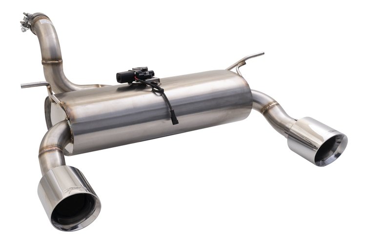ESJW18VKCS Exhaust System Kit for 2018-2021 Jeep Wrangler, Axle-Back