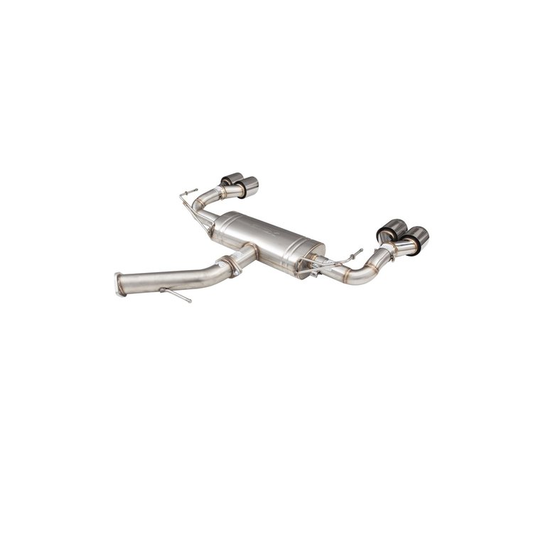 ESKC22AS Exhaust System Kit Fits Select Kia Forte, Axle-Back