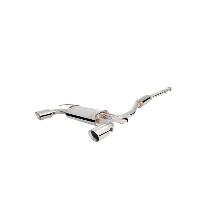 ES-ME10-CBS Exhaust System Kit for 2008-2015 Mitsubishi Lancer, Cat-Back