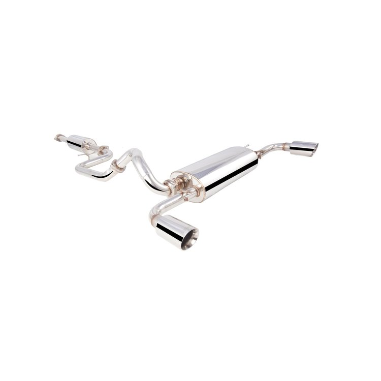 ES-MZ3-25-CBS Exhaust System Kit for 2010-2013 Mazda 3, Cat-Back