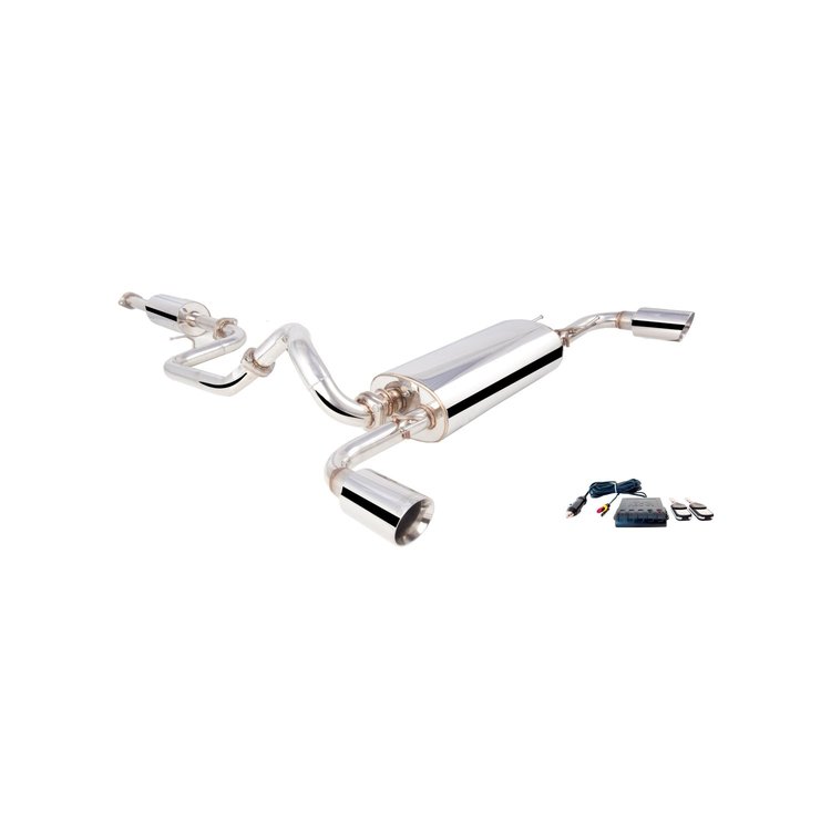 ES-MZ3-25-VMK-CBS Exhaust System Kit for 2010-2013 Mazda 3, Cat-Back