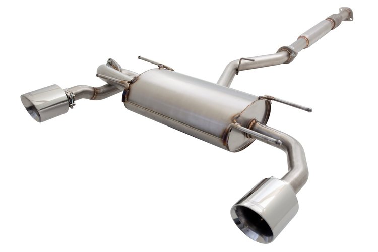 ES-T86-02-CBS Exhaust System Kit for 2013-2020 Subaru BRZ, 2013-2016 Scion FR-S, 2017-2020 Toyota 86, Cat-Back