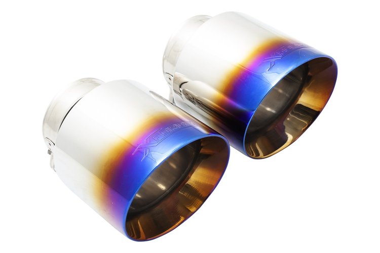 ES-TY21-BLUETIP Exhaust Tail Pipe Tip Fits Select Toyota Yaris