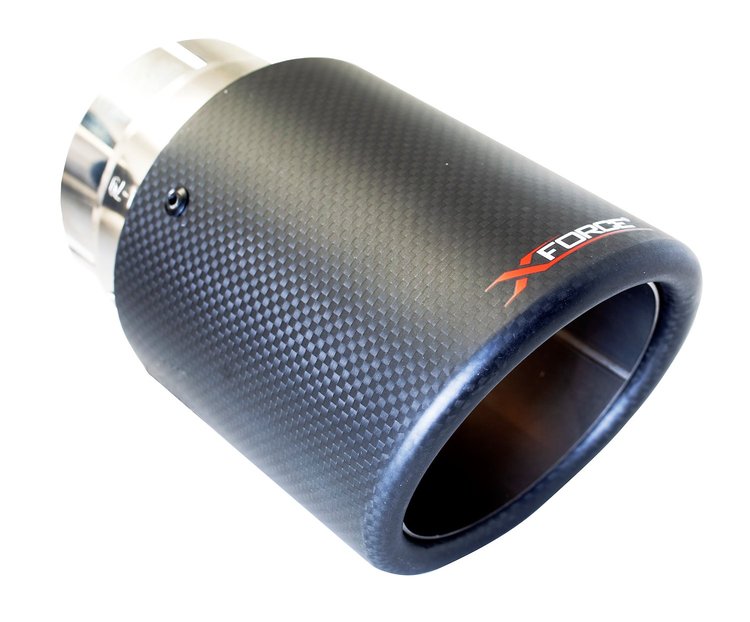 ES-TY21-CFTIPS Exhaust Tail Pipe Tip Fits Select Toyota Yaris