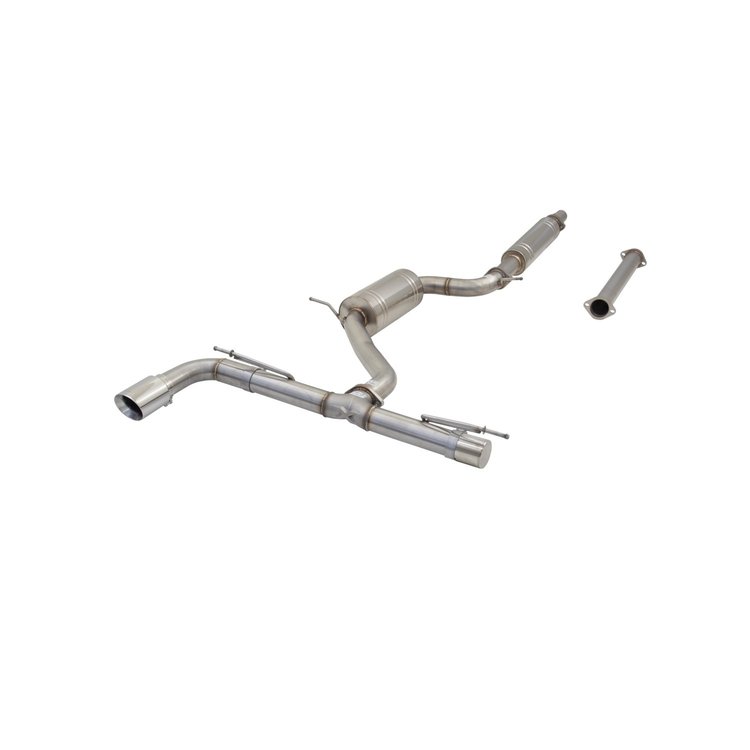 ESVW01CS Exhaust System Kit for 2013-2021 Volkswagen Golf, Cat-Back