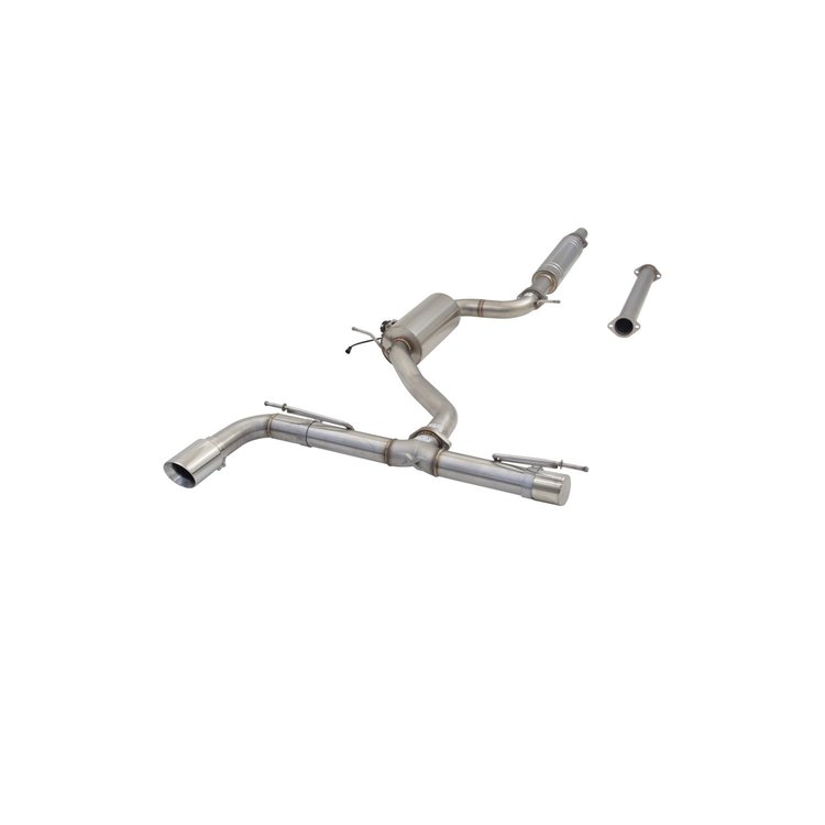 ESVW01VKCS Exhaust System Kit for 2013-2021 Volkswagen Golf, Cat-Back