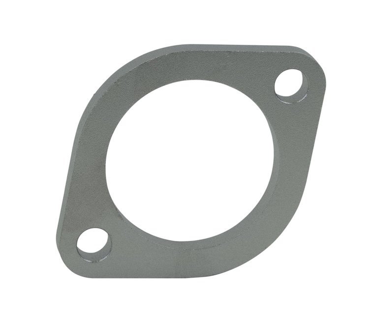 F2S-225 Exhaust Flange, 2-Bolt, 304 Stainless Steel, 2.25 in.