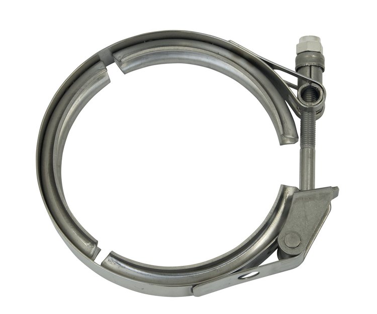 VQ-350 V-Band Exhaust Clamp, 304 Stainless Steel, 3.5 in.