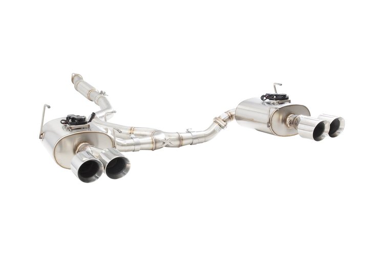 ESSWRX14VKCS Varex Valved Cat-Back Exhaust System Fits Select Subaru WRX, Subaru STI G3 VA Sedans