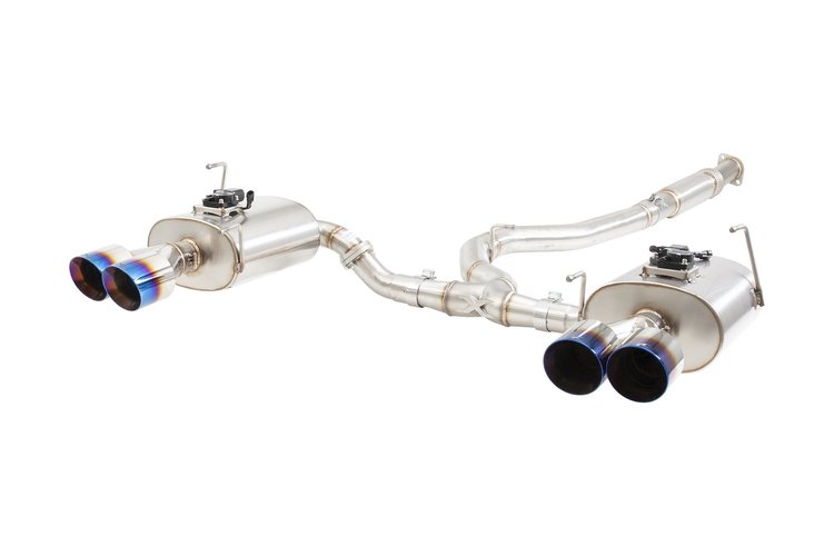 ESSWRX14VKBK Varex Valved Cat-Back Exhaust System Fits Select Subaru WRX, Subaru STI G3 VA Sedans