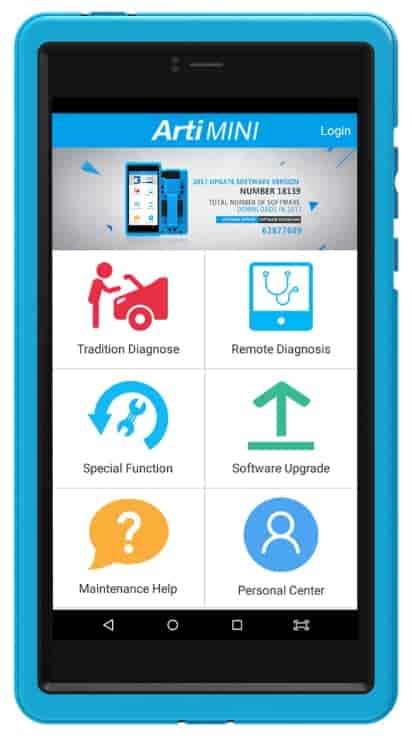 ArtiMini OBD-II Diagnostic Scanner Tool