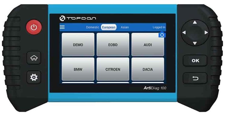 ArtiDiag 100 OBD-II Diagnostic Scanning Tool