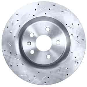 Rear Left Big Bite Brake Rotor 1987-88 Ford Thunderbird