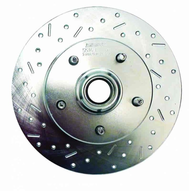 Front Left Big Bite Brake Rotor 1982-92 GM F-Body