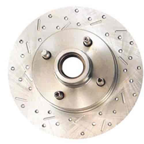 Front Left Big Bite Brake Rotor 1987-88 Ford Thunderbird