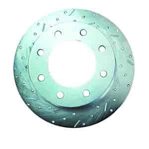 Front Left Big Bite Brake Rotor 1988-2000 Chevy K2500/GMC K3500