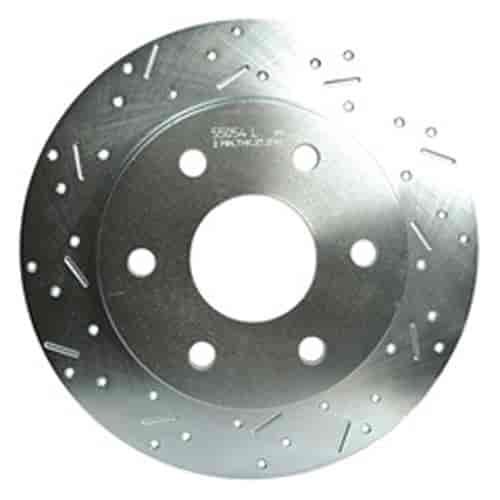 Rotor - Turbo Slotted - Stock Replacement - Left