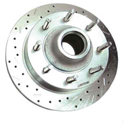 Front Left Big Bite Brake Rotor 1995-2003 Ford E-350 (All Wheel ABS)