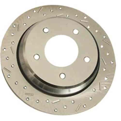 Front Left Big Bite Brake Rotor 2003-06 Ford Expedition
