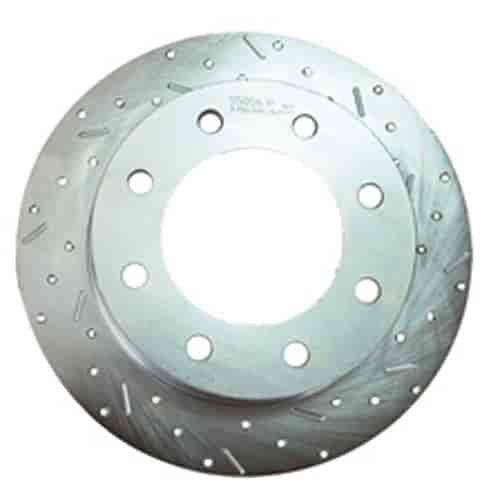 Front Right Big Bite Brake Rotor 2004 Chevy Silverado SS