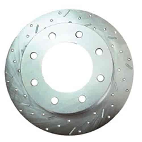 Front Left Big Bite Brake Rotor 2002-04 Chevy Avalanche 2500