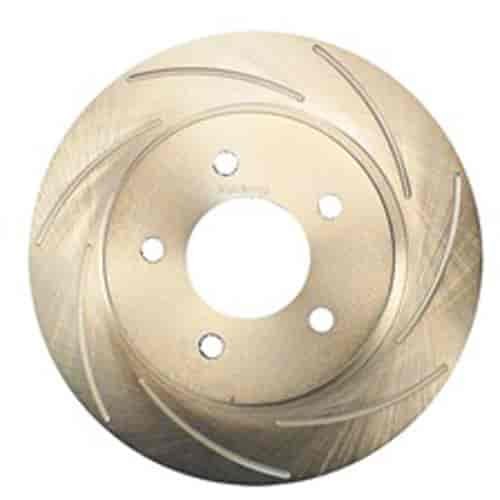 Big Bite Cross Drilled Rotors Rear Right