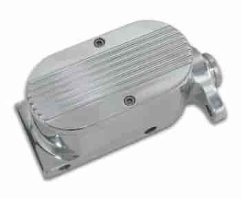 Tall-Style Billet Aluminum Master Cylinders with Finned Cap 1-1/8" Bore