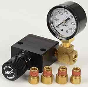 Adjustable Proportioning Valve Anodized Black