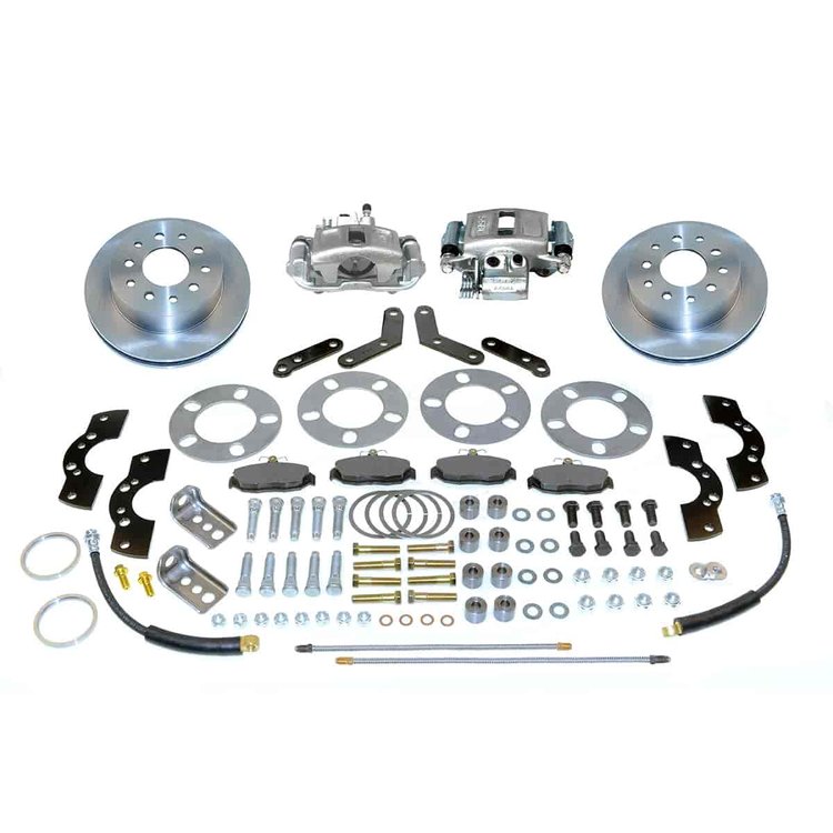 Single Piston Rear Disc Brake Conversion Kit For Ford 8" and 9" Small Bearing Rear Ends