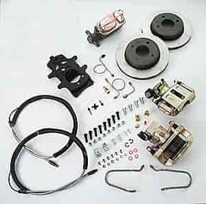 Single Piston Rear Disc Brake Conversion Kit 1993 Ford Mustang