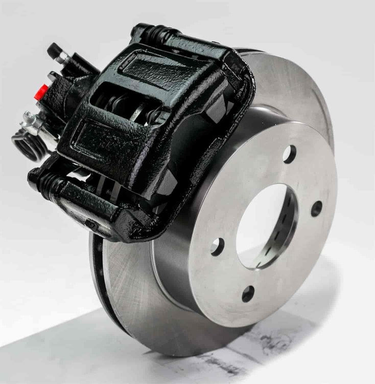 Single Piston Rear Disc Brake Conversion Kit 1979-86 Ford Mustang
