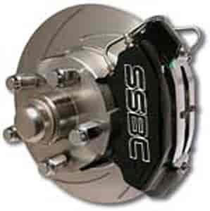 Classic Front 4-Piston Drum to Disc Brake Conversion Kit Early Ford