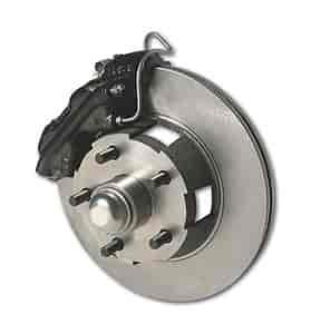 Front 4-Piston Drum to Disc Brake Conversion Kit Early Ford