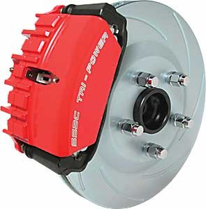 Tri-Power 3-Piston Front Disc Brake Kit 1998-2002 Chevrolet Camaro/Pontiac Firebird