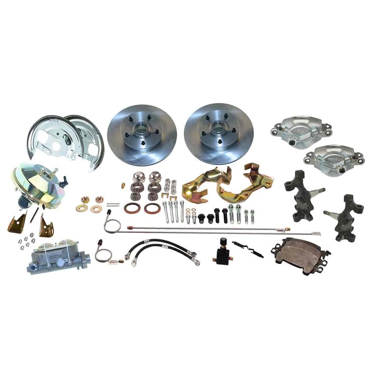 Front Drum-to-Disc Brake Conversion Kit Early GM