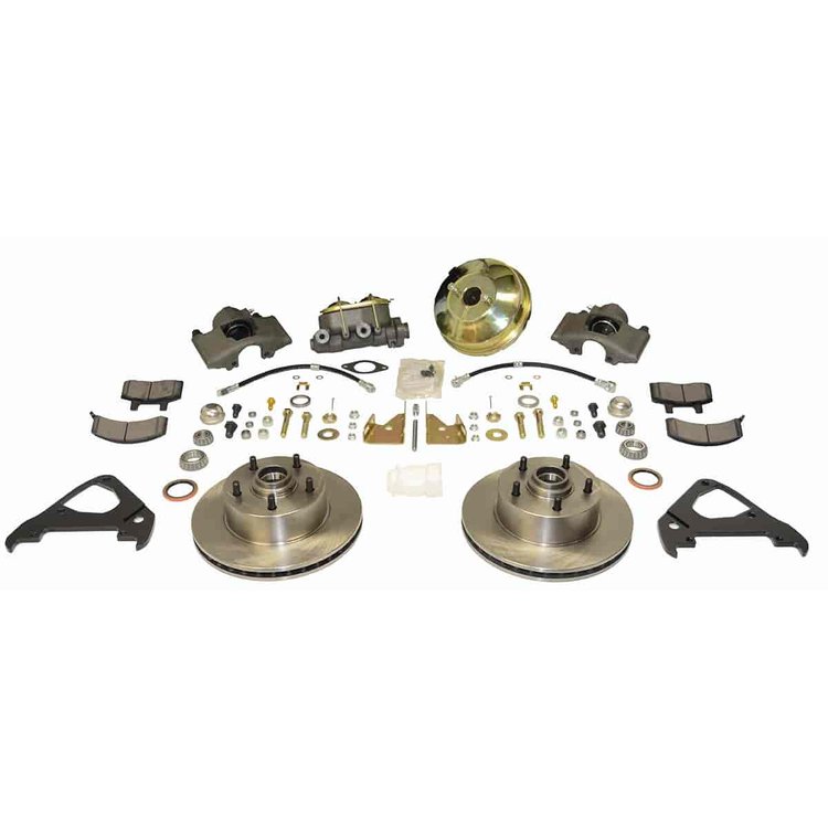 Front Drum-to-Disc Brake Conversion Kit Early GM