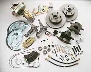 Front Drum-to-Disc Brake Conversion Kit 1968 Oldsmobile 442 and Cutlass