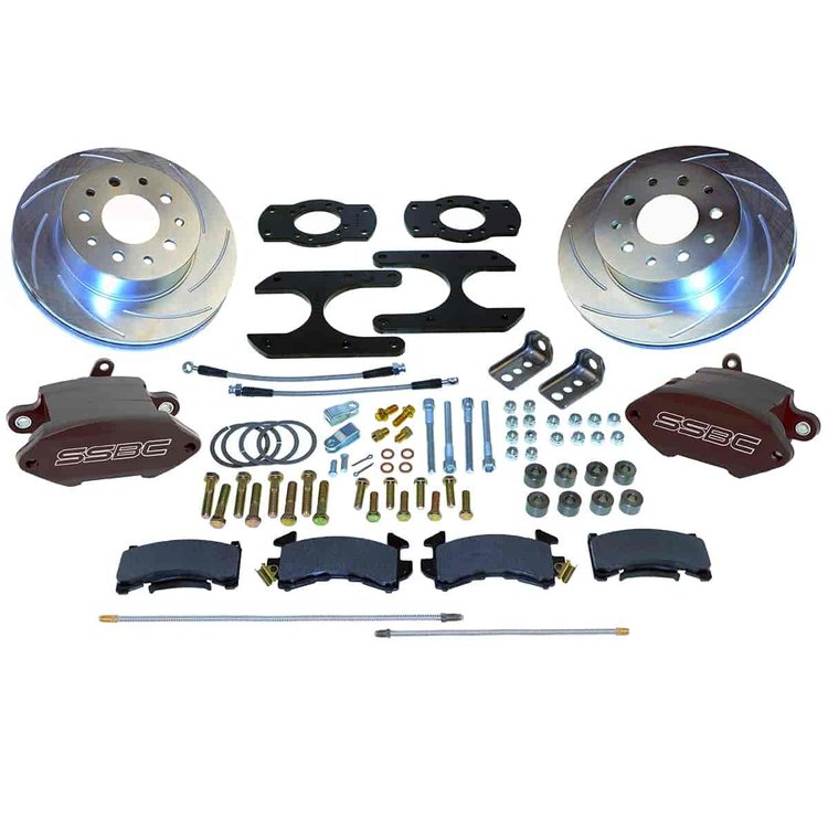 Sport R1 Rear Disc Brake Conversion Kit For GM 10- & 12-Bolt Rear Ends