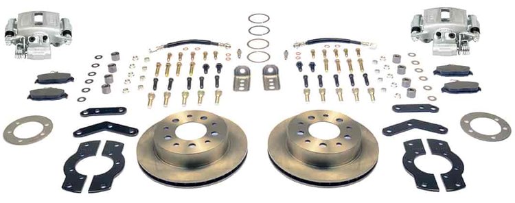 Single Piston Rear Disc Brake Conversion Kit 1971-1996 Chevrolet Impala/Caprice